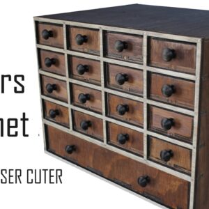 Tool Makers Cabinet Files (DFX for 7mm Ply Wood)